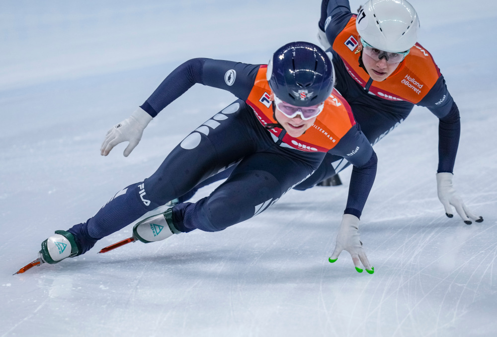 毛里求斯选手获得速滑米女子冠军